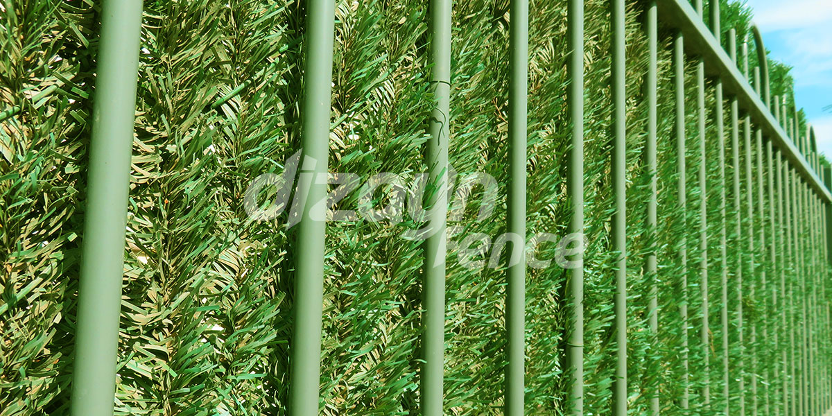 artificial grass hedge wall